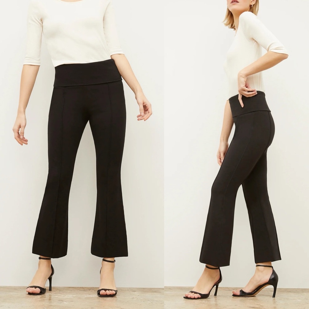 MM LAFLEUR Black The Shiloh Washable Ponte Pant size 6